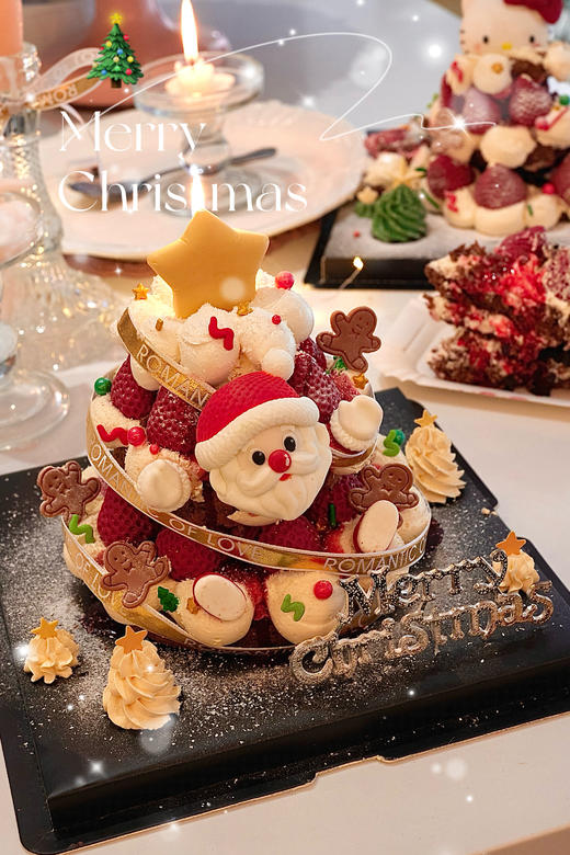 圣诞草莓塔 商品图2