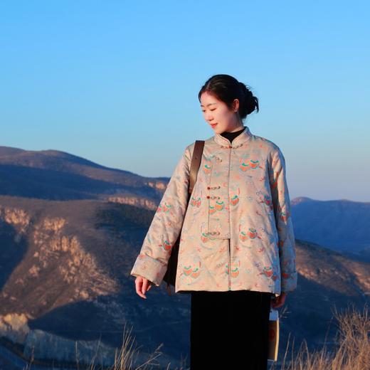 【2026东衣作】新中式棉服（25802257柿柿如意-高定款） 商品图4