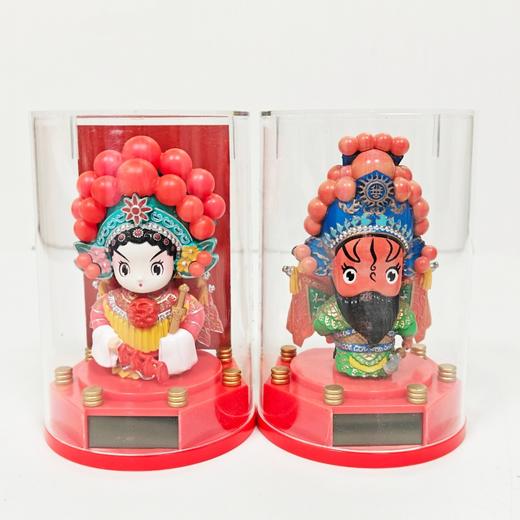 风雅堂京剧穆桂英摇头公仔车载用品装饰品摆件创意可爱手办 商品图0