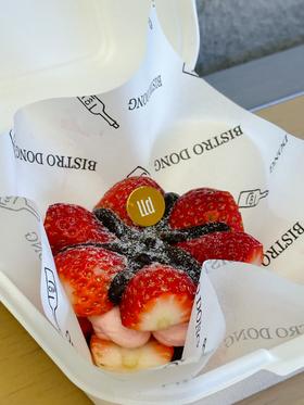 6花手工草莓干噎酸奶巧克力大板