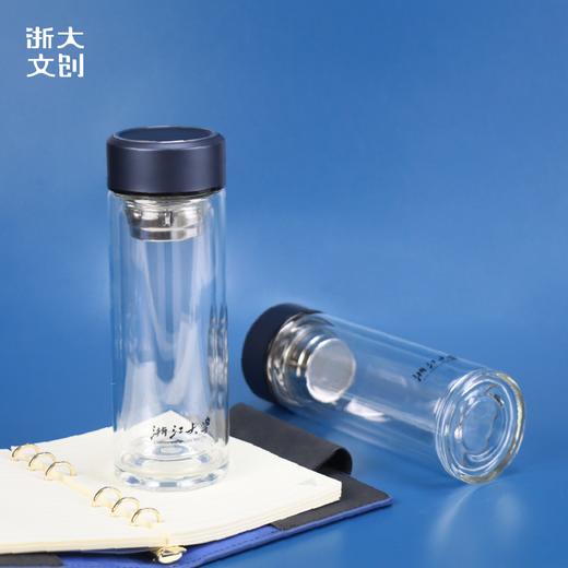 浙江大学标识系列双层玻璃杯 商品图1