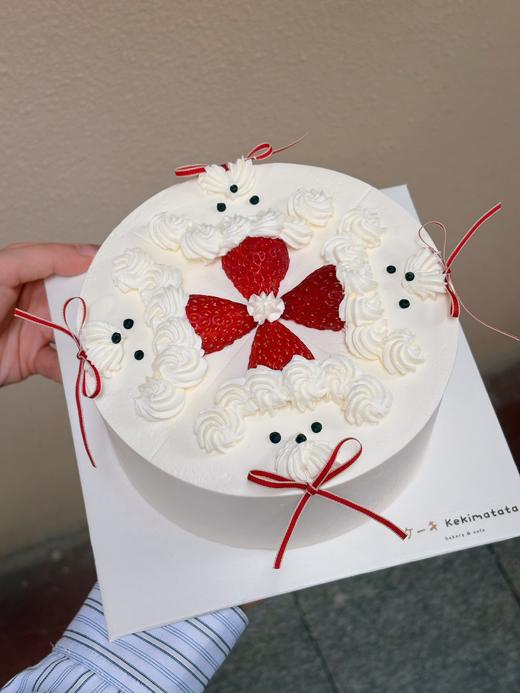 草莓小狗奶油蛋糕 商品图6