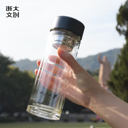 浙江大学标识系列双层玻璃杯 商品图2