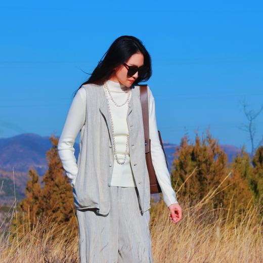 【抖音专属】清风明月•阔腿裤（24709615朗月） 商品图2