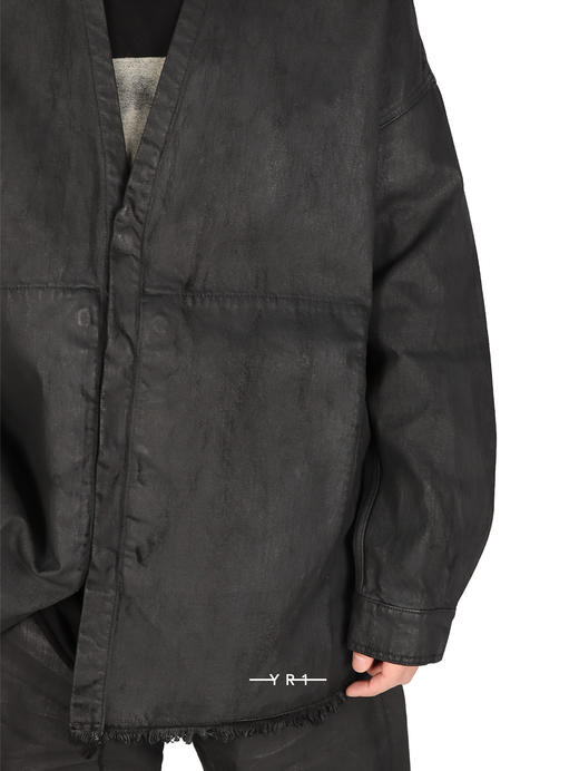 Rick Owens Drkshdw | 磨损边棉外套 商品图6