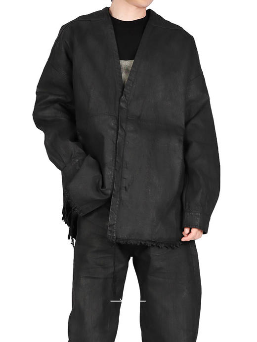 Rick Owens Drkshdw | 磨损边棉外套 商品图0