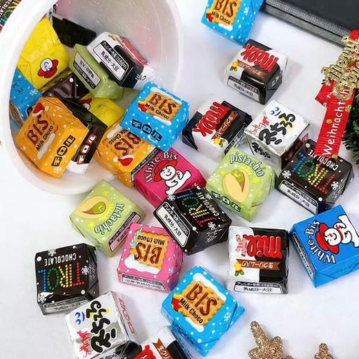 松尾圣诞节什锦味代可可脂巧克力制品(杯装)197g 冬季限定 045589 商品图4