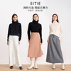 EITIE爱特爱半高领针织衫羊毛打底衫宽松保暖毛衣秋冬新款针织衫D2501901 商品缩略图0