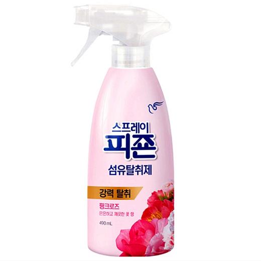 피죤 스프레이 섬유탈취제 핑크로즈490ml 商品图0