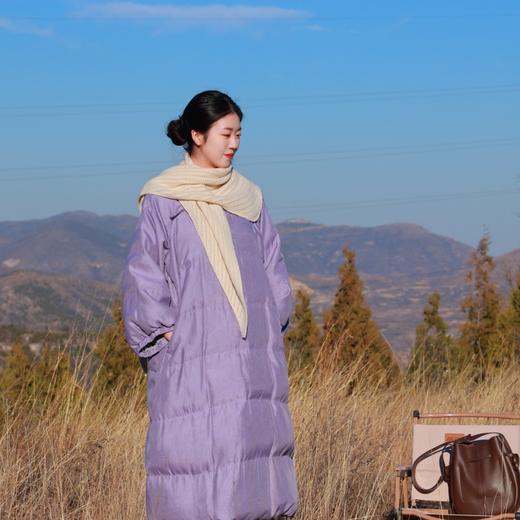 【抖音专属】A型套头羽绒服（20803164B-紫菂） 商品图0