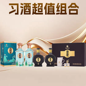 习酒 印象贵州 53度 酱香型  500ml*2+习酒 窖藏19882023款礼盒版  53度 500ml*2