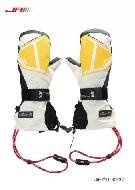 25/26JR嘉锐森色动系列内护掌防护连指滑雪手套拉链PRO款 商品图0