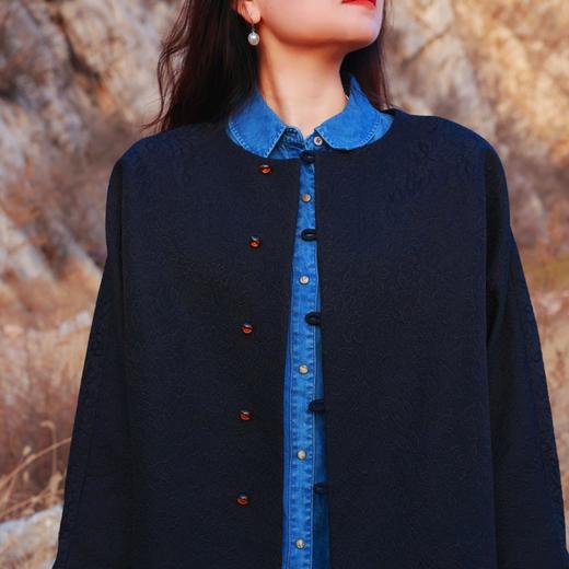 【2026东衣作】新中式外套（25805193远山黛-结缘款） 商品图4