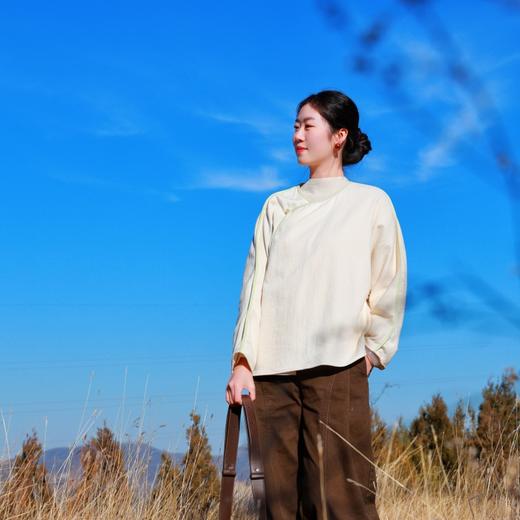 【抖音同款】新中式上衣（25810175-人间无数） 商品图4