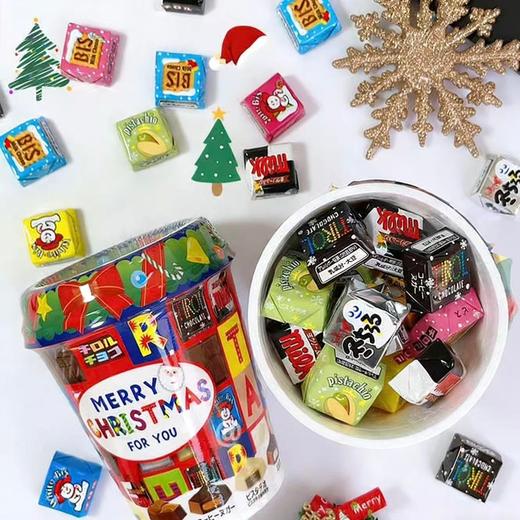 松尾圣诞节什锦味代可可脂巧克力制品(杯装)197g 冬季限定 045589 商品图2