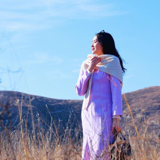 【抖音专属】连衣裙（24807028-香芋紫） 商品图0