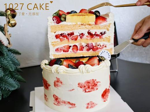 1027CAKE | 草莓季 草莓多多 自熬果酱 草莓蛋糕 商品图1