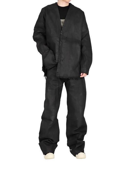 Rick Owens Drkshdw | 磨损边棉外套 商品图4