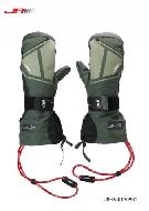 25/26JR嘉锐森色动系列内护掌防护连指滑雪手套拉链PRO款 商品图0