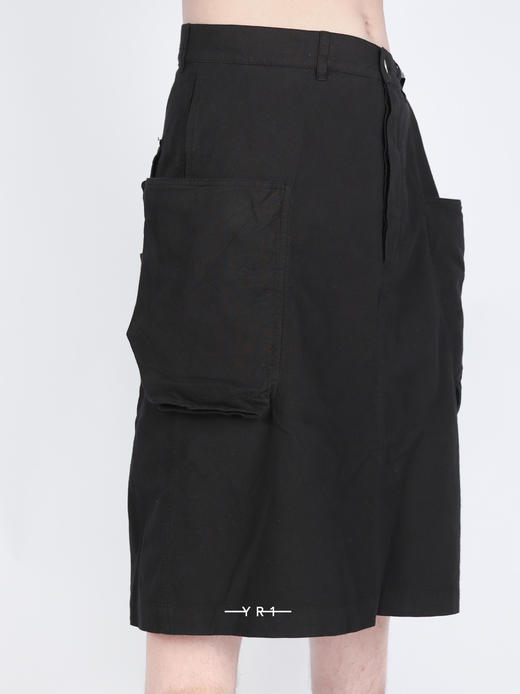 Rick Owens Drkshdw |  CONCORDIANS STEFAN 黑色棉质工装半身裙 商品图3