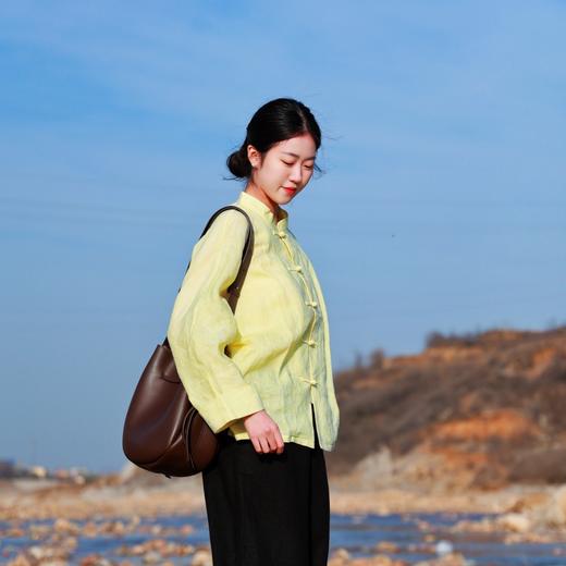 【抖音专属】新中式衬衣(22705020P-寒菊-设计师款) 商品图2