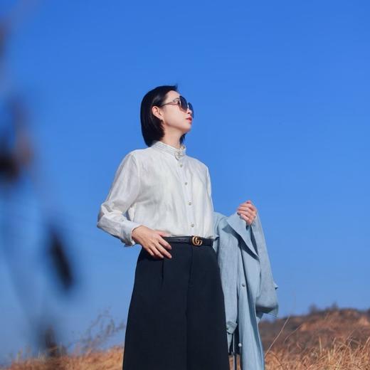 【线上专属】新中式衬衣（24810183-山矾） 商品图2