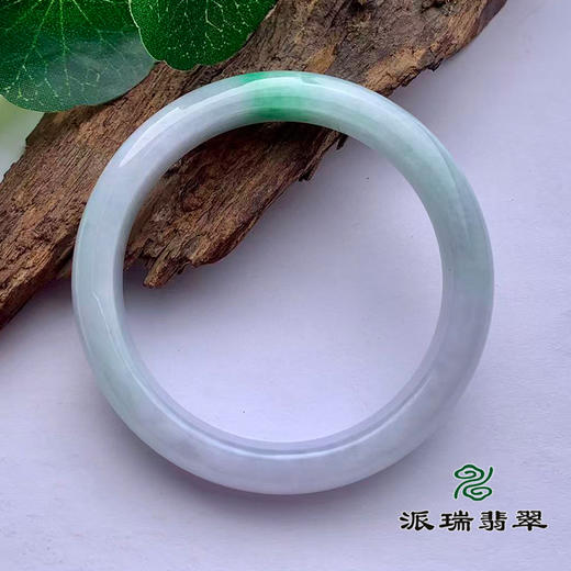 派瑞翡翠 翡翠手镯 糯种 绿色 商品图1