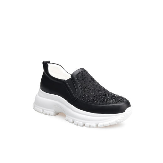 豪麟名鞋奥莱迪嘉女鞋时尚休闲鞋牛皮革DJXXA52WX055黑色  原价1960元 商品图0