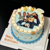 【最好搭档】疯狂动物城朱迪尼克儿童生日蛋糕 商品缩略图0