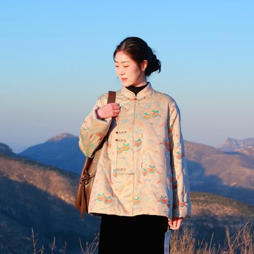 【2026东衣作】新中式棉服（25802257柿柿如意-高定款） 商品图2