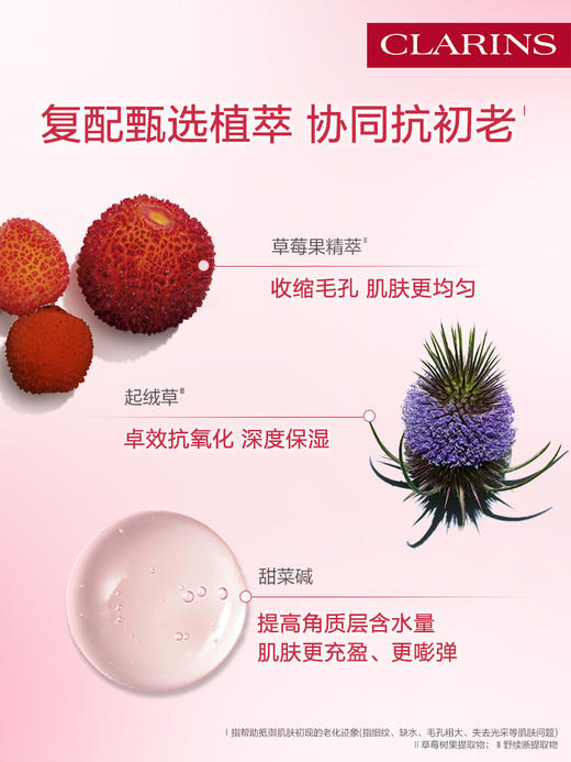 娇韵诗 青春赋活焕采乳液日霜晚霜面霜保湿滋润 商品图2