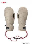 25/26JR嘉锐森歆动系列内护掌防护连指滑雪手套真皮款 商品图0