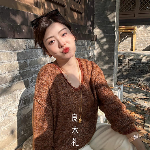 【特价不退换】良木礼绵羊毛休闲上衣（Q25101262F） 商品图4