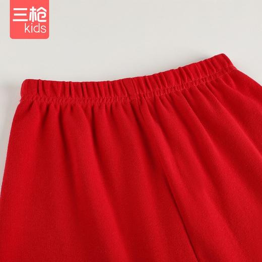 Threegun三枪 【新疆棉】磨毛女童圆领儿童保暖内衣套装-29286D911 商品图6