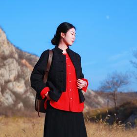 【2026东衣作】复古盘扣廓形棉服(22802115京元)
