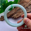 派瑞翡翠 翡翠手镯 糯种 浅绿色 商品缩略图2