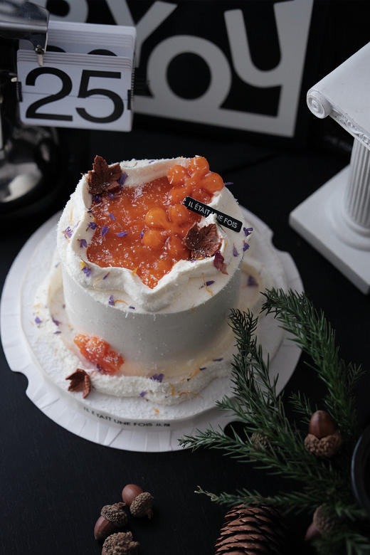 火晶流心柿子口味蛋糕 商品图1