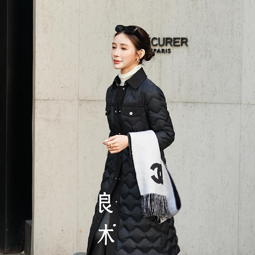 【特价不退换】【部分现货】良木礼长款鹅绒服(腰带）（D251102311） 商品图3