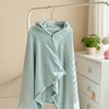 自然醒带帽披肩毯子熊猫和熊午休毯带帽毯JY 商品缩略图1