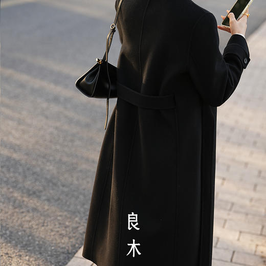 【特价不退换】【部分现货】良木礼羊绒大衣（腰带）（D2582101） 商品图2