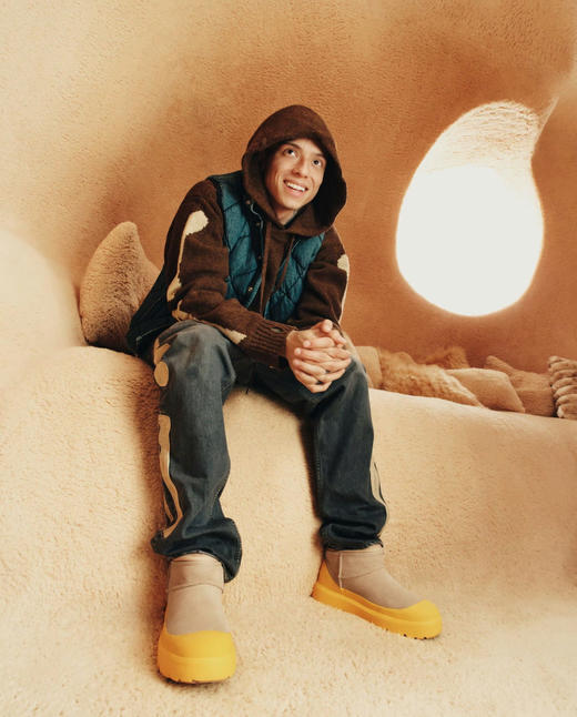 UGG CL ULTRA MINI WEATHER 塔斯曼 皮毛一体保暖百搭圆头短筒雪地靴 商品图6