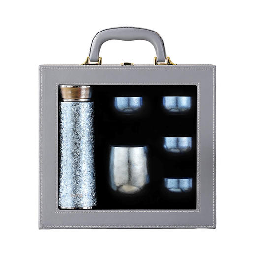 B-希么希 纯钛保温杯高档礼盒套装 商品图0