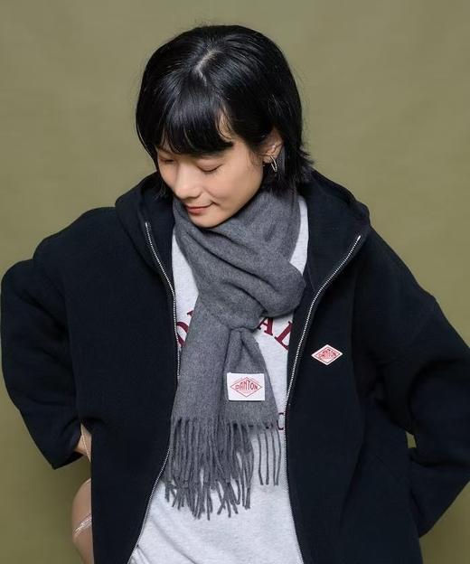 无折扣 DANTON围巾，羊毛混纺，配色超好看 商品图1