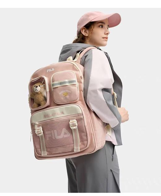 新款FL女双肩包书包，小学生以上都可以背... 商品图7