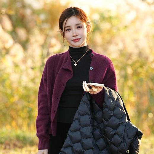 【特价不退换】【预售7天】良木礼绵羊毛开衫（D251102757F） 商品图0