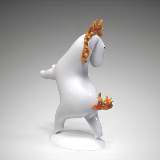 苏凌志《自由是火我是马》白色 商品图2