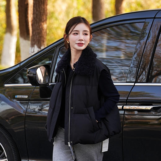 【特价不退不换】【部分现货】良木礼鹅绒马甲（D8263F） 商品图4