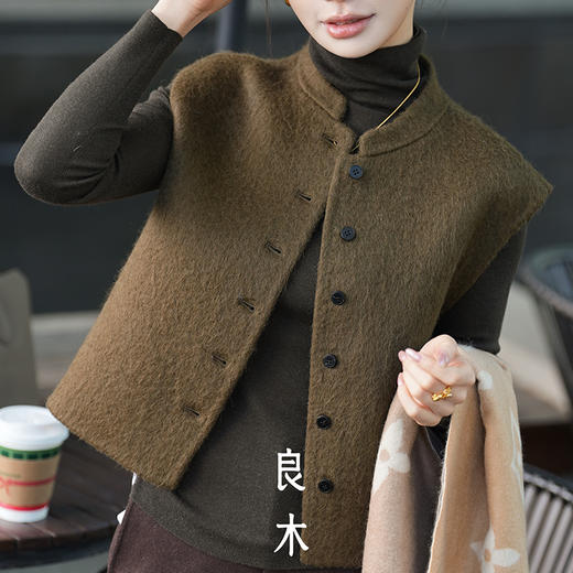 【特价不退换】【部分现货】良木礼羊毛马甲（D25110202F） 商品图4