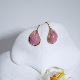 北京仓｜Loulou de la Falaise-PRIMEROSE-报春花粉 耳环［法国设计师］