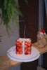 草莓蝴蝶结·奶油蛋糕 商品缩略图0